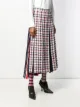 Thom Browne تنورة تويد بكسرات