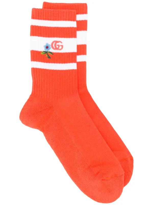 gucci orange socks