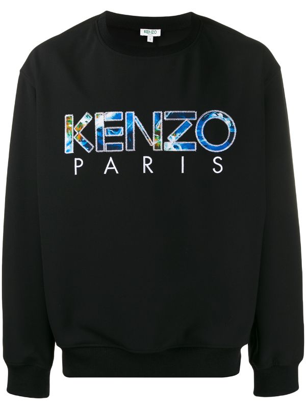 Kenzo embroidered logo sweatshirt 