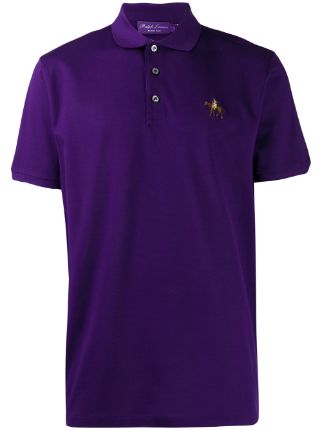 Shop Ralph Lauren Purple Label short-sleeved polo shirt with Express  Delivery - FARFETCH
