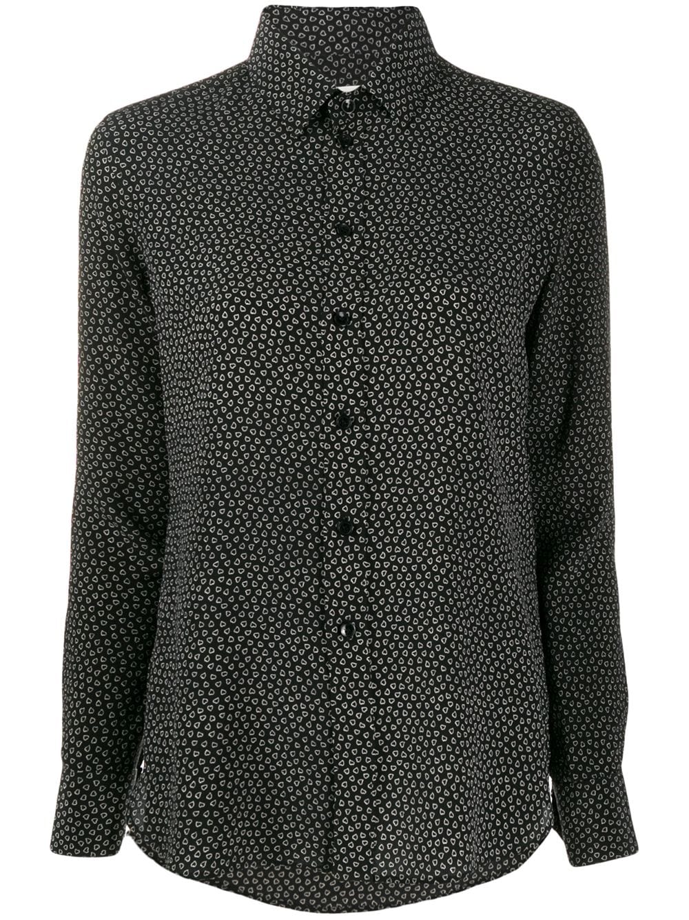 Saint Laurent heart-print Shirt - Farfetch