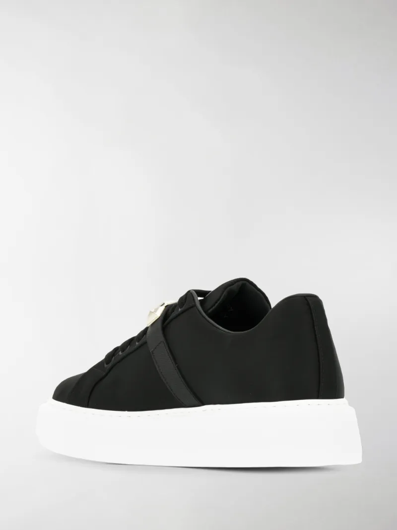 prada studded strap sneakers