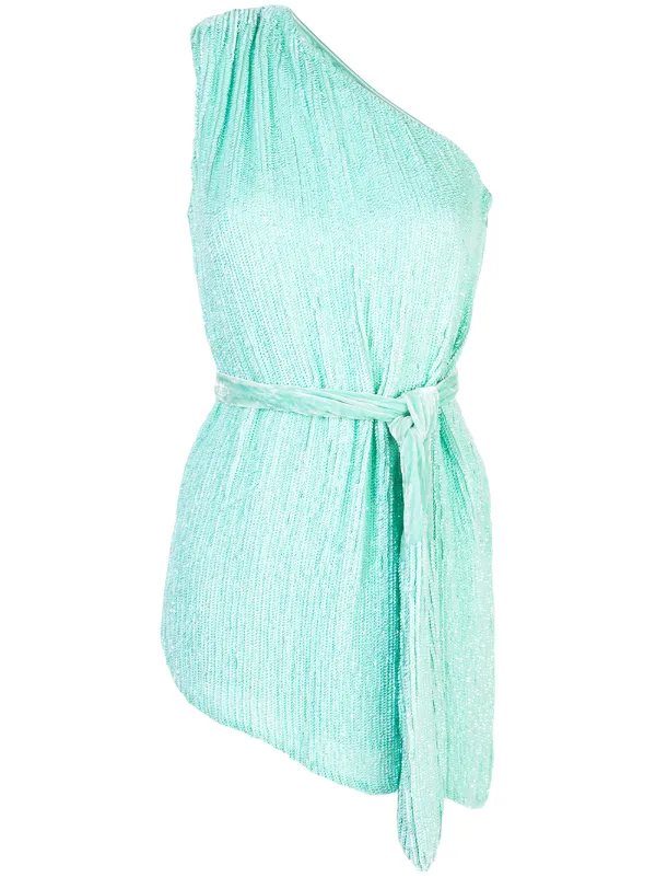 retrofete one shoulder dress