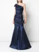 الصورة 2 من Tadashi Shoji فستان سهرة بكشكشة