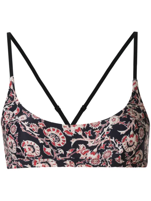 The Upside patterned sports bra