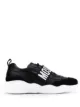 Image 1 of Moschino logo strap sneakers