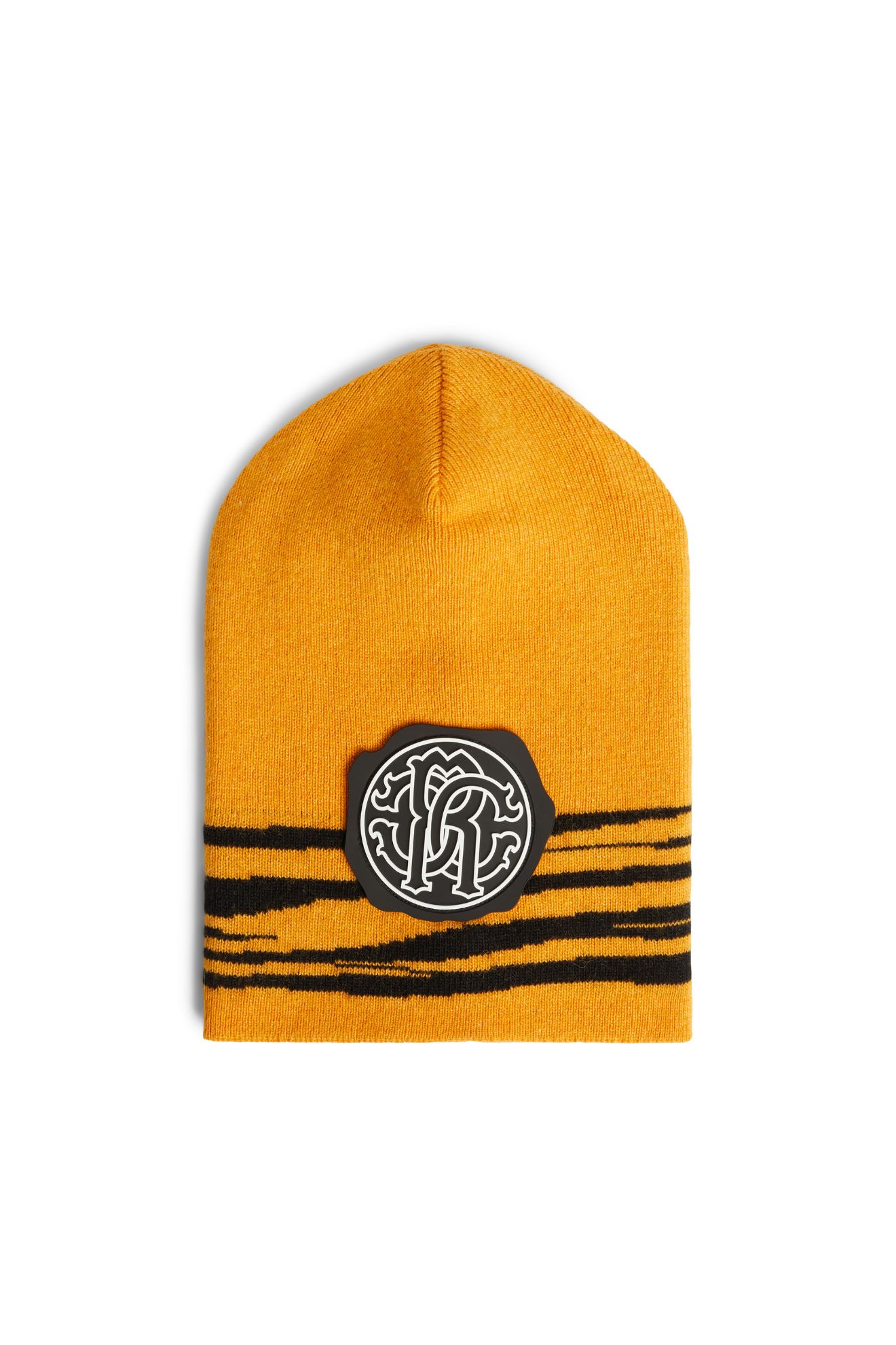 monogram logo beanie