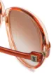 Yves Saint Laurent Pre-Owned نظارة شمسية كلاسيكية كبيرة