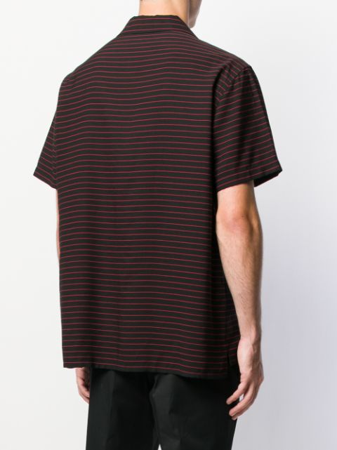 lanvin striped shirt