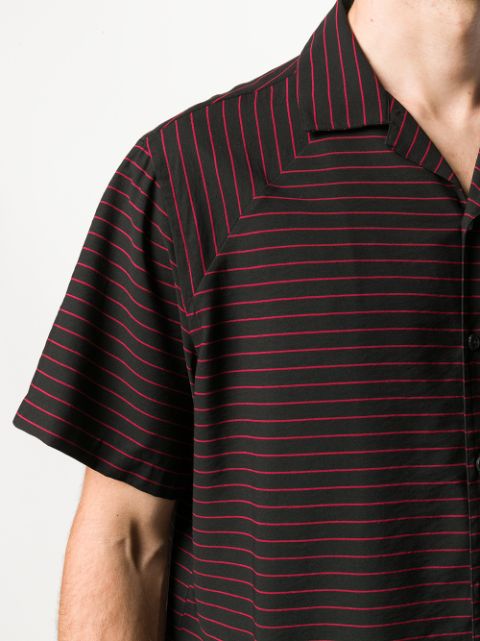 lanvin striped shirt