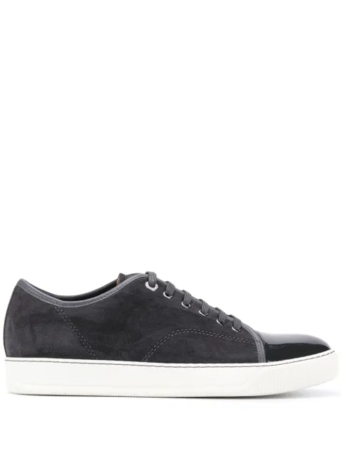 Lanvin patent toe sneakers