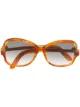 الصورة 1 من Yves Saint Laurent Pre-Owned نظارة شمسية كلاسيكية مربعة بعدسات متدرجة