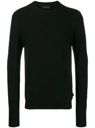 Emporio Armani crew-neck Sweater - Farfetch