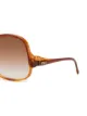 Yves Saint Laurent Pre-Owned 1970s round frame sunglasses