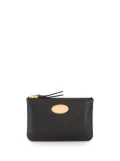 Mulberry logo plaque coin pouch - Black