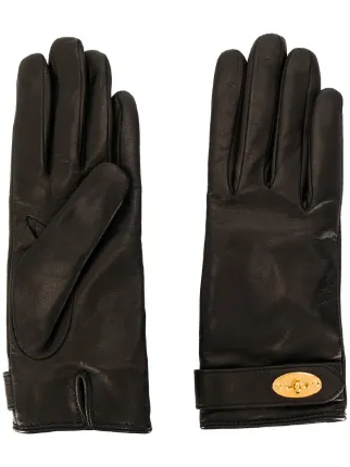 Mulberry Darley Plain Gloves Farfetch