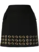 Image 1 of Mulberry Elie eyelet detail skirt