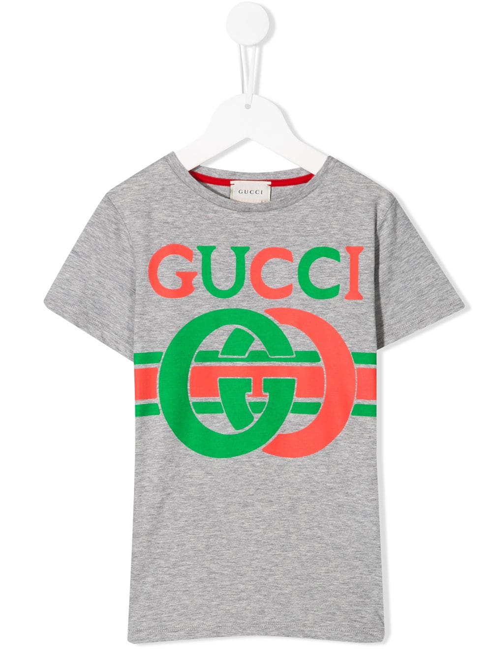 фото Gucci kids футболка с логотипом