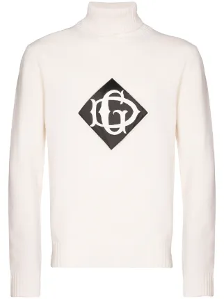 Shop Dolce \u0026 Gabbana logo-embroidered 