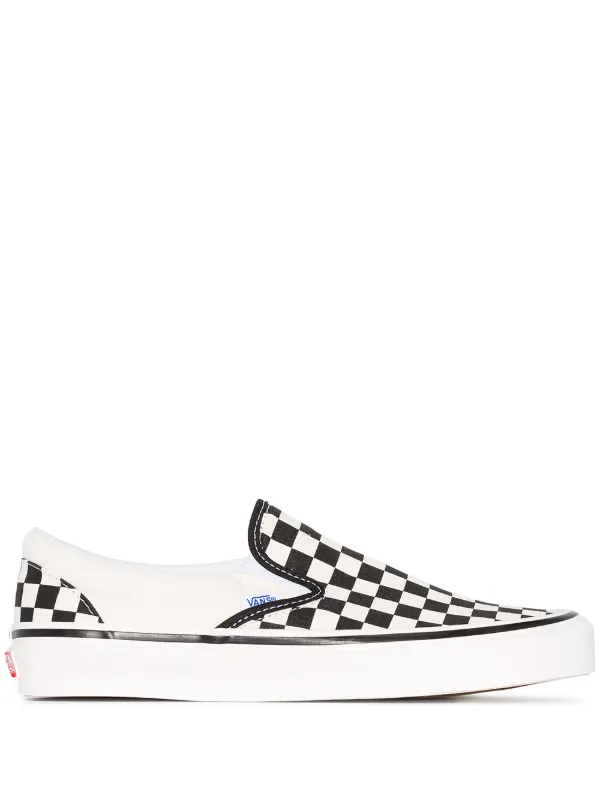 chunky checkered vans