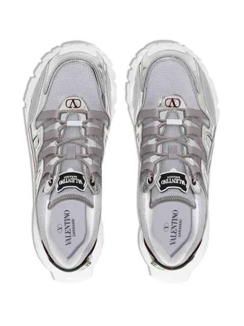 valentino silver sneakers