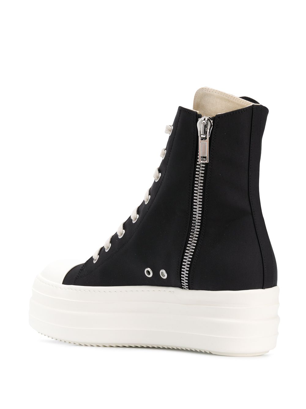 фото Rick Owens DRKSHDW высокие кеды на платформе