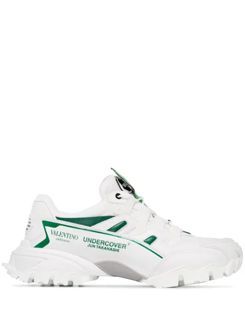 valentino green trainers
