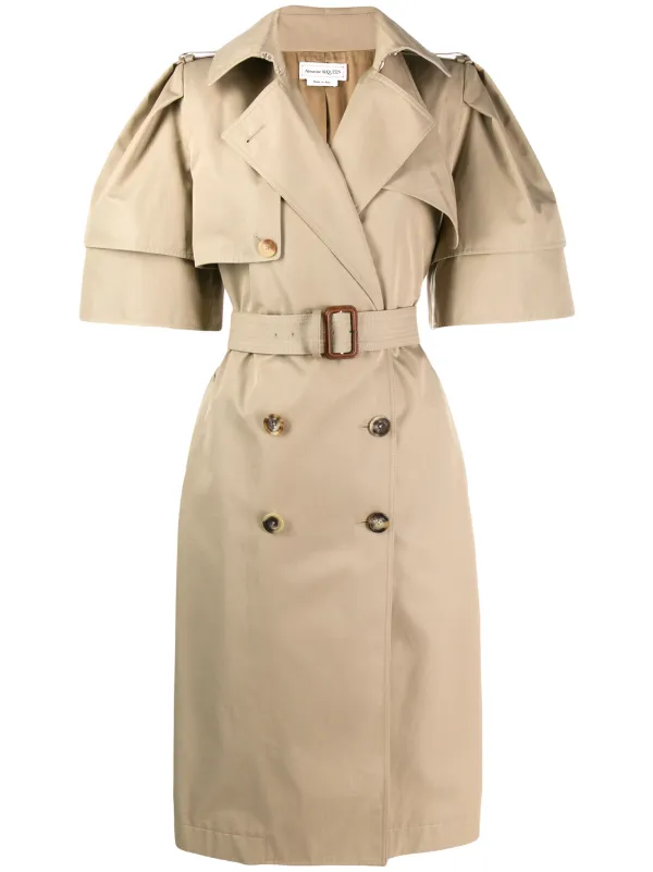 calvin klein faux fur trim parka