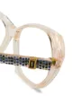 Yves Saint Laurent Pre-Owned نظارة كلاسيكية بإطار مستدير