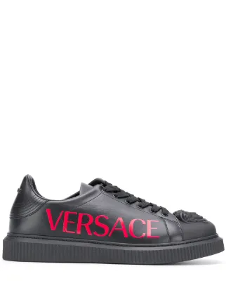 versace medusa low top sneakers