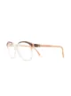 الصورة 2 من Yves Saint Laurent Pre-Owned نظارة كلاسيكية بإطار مستدير