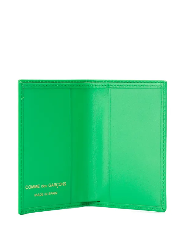 Comme Des Garçons Wallet Carteira Super Fluo | Verde | FARFETCH BR