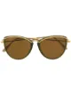 الصورة 1 من Persol Pre-Owned نظارة شمسية بإطار مستدير