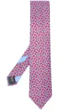 Zegna paisley print tie - Red