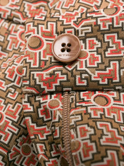 ETRO CROPPED TROUSERS