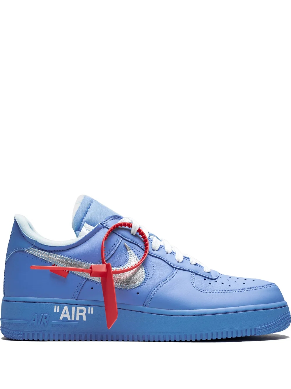 nike af1 x off white blue