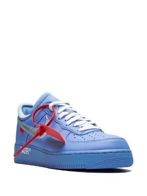 nike air force x off white blue