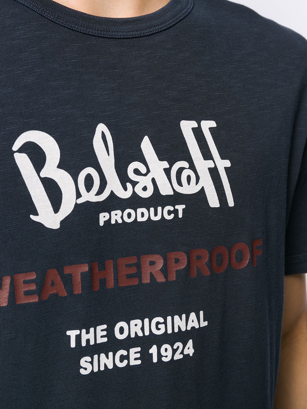 фото Belstaff футболка с принтом Weatherproof