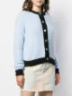 Chiara Ferragni contrast trim cardigan