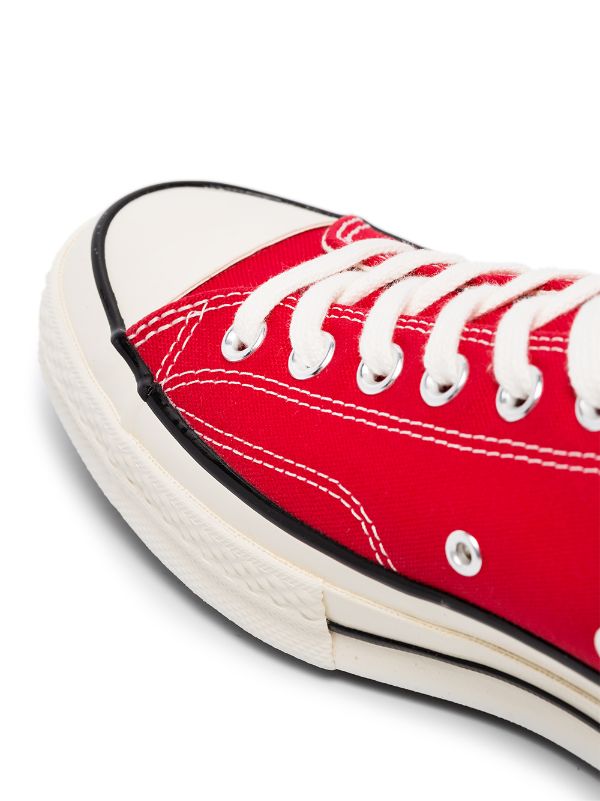 converse low tops red