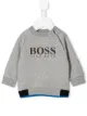 الصورة 1 من Boss Kids كنزة بطبعة شعار