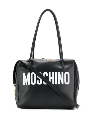 Logo Print Tote Bag