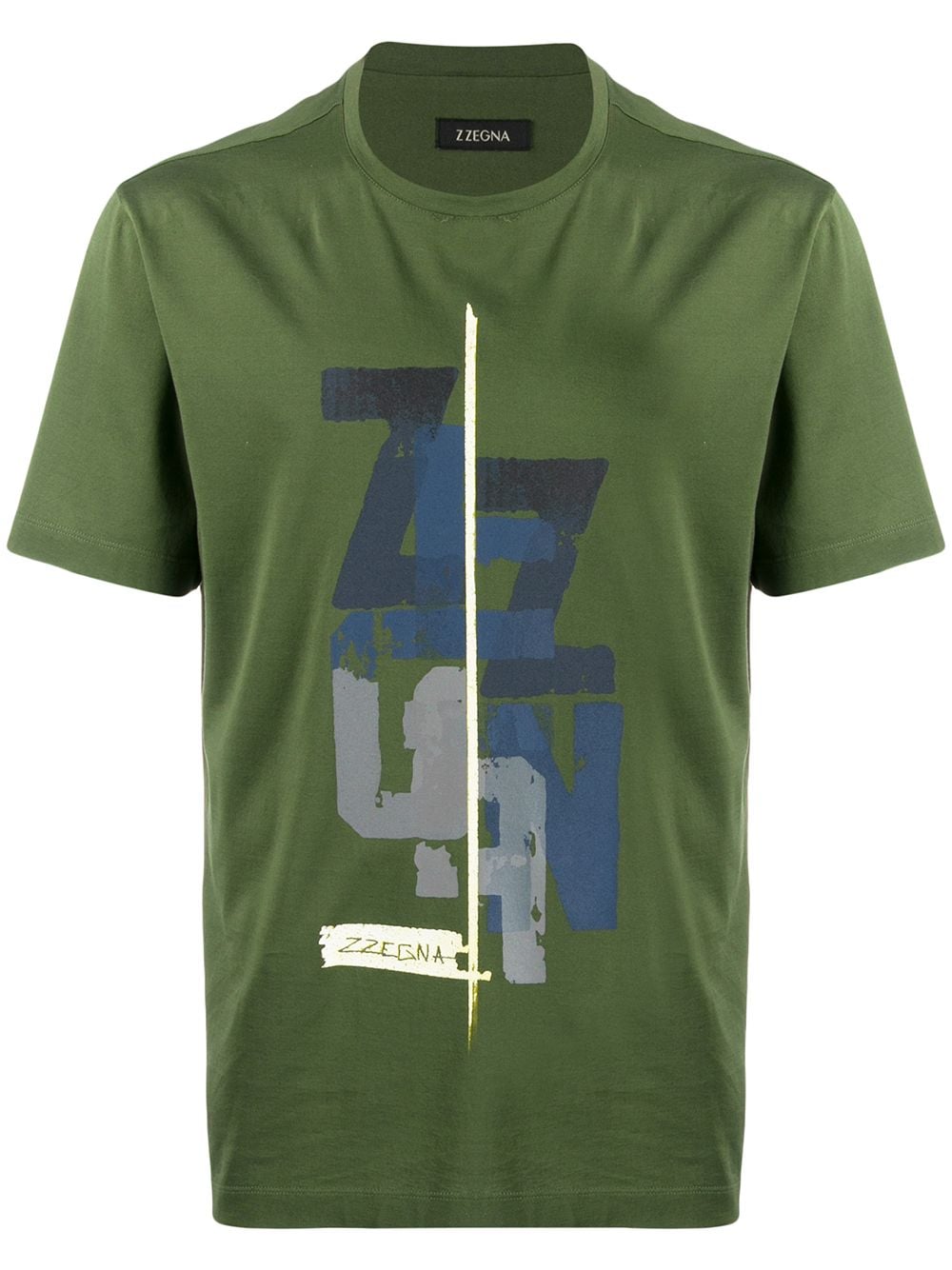 фото Z Zegna футболка с принтом