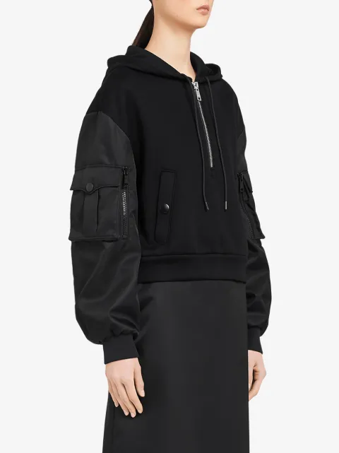 PRADA KAPUZENJACKE IM TECH-LOOK