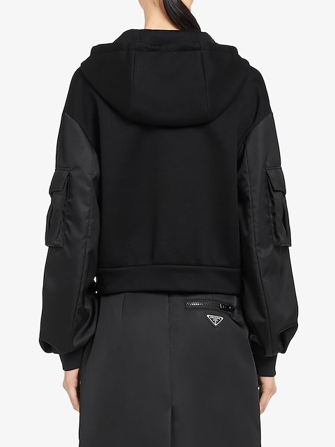 PRADA KAPUZENJACKE IM TECH-LOOK