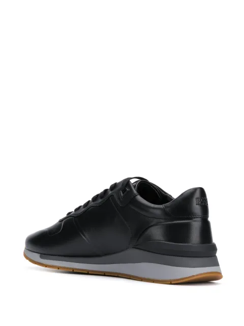 BOSS HUGO BOSS LOW TOP WEDGE SOLE SNEAKERS