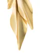 Mercedes Salazar textured leaf earrings