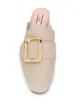 Bally buckled flat mules