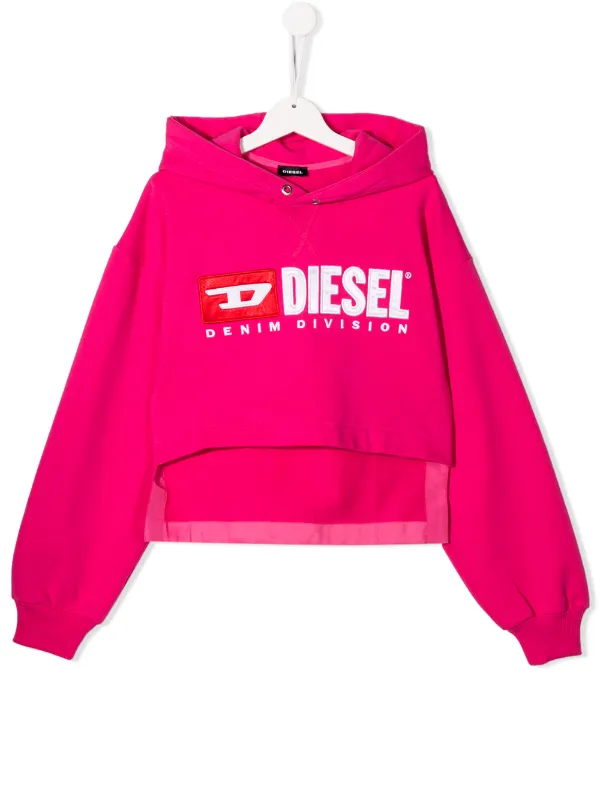 diesel patch hoodie