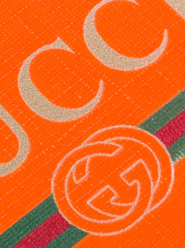orange gucci logo